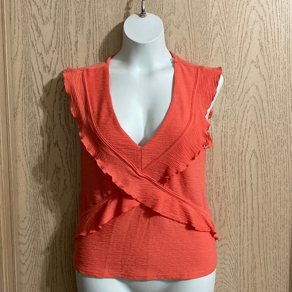 Takara XL salmon top ruffle design x
